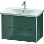 Duravit Waschtischunterbau XSQUARE 565x810x473mm dolomiti grey hochglanz