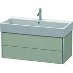 Duravit Waschtischunterbau XSQUARE 397x984x460mm taupe seidenmatt