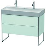 Duravit Waschtischunterbau XSQUARE 731x984x460mm lichtblau matt