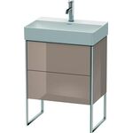 Duravit WT-Unterbau XSQUARE COMPACT 731x584x390mm cappuccino hochglanz