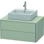 Duravit Waschtischunterbau XSQUARE 400x800x548mm taupe seidenmatt