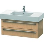 Duravit Waschtischunterbau X-LARGE 468x1000x448mm eiche gebürstet