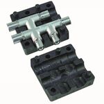 MULTITUBO Kreuzungsfitting mit Box aus EPS 20x16x16mm
