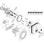 Thermostat SHOWERSELECT SOFT AXOR Unterputz, für 1 Verbraucher chrom