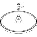 HG Kopfbrause CROMETTA E 240 1JET DN 15 EcoSmart 9 l/min chrom