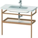 Duravit Handtuchhalter DURASTYLE 440x940mm m Abl. we hochglanz/eiche mass
