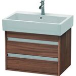 Duravit Waschtischunterbau KETHO 440x650mm nussbaum natur