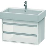 Duravit Waschtischunterbau KETHO 440x750x410mm weiß hochglanz
