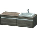 Duravit Waschtischunterbau KETHO 550x1400x426mm WT rechts pine terra