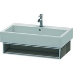 Duravit Waschtischunterbau VERO 431x750x155mm flannel grey hochglanz