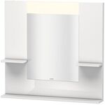 Duravit Spiegel VERO 142x850x800mm, Beleuchtung graphit matt