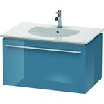 Duravit Waschtischunterbau X-LARGE 522x800x456mm stone blue hochglanz