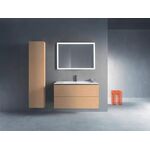 Duravit Hochschrank L-CUBE 400x243x1760mm Ans links eiche gebürstet