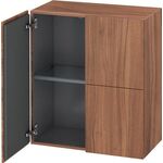 Duravit Halbhochschrank L-CUBE 700x363x800mm nussbaum natur