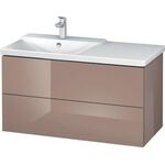 Duravit Waschtischunterbau L-CUBE 1020x481x555mm cappuccino hochglanz