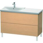 Duravit Waschtischunterbau L-CUBE 1220x481x709mm eiche gebürstet