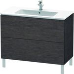 Duravit Waschtischunterbau L-CUBE 1020x481x704mm eiche dunkel gebürstet