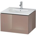 Duravit Waschtischunterbau L-CUBE 514x620x400mm cappuccino hochglanz