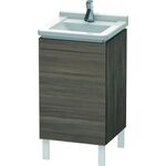 Duravit Waschtischunterbau L-CUBE 447x460x712mm Anschlag links pine terra