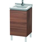 Duravit Waschtischunterbau L-CUBE 447x460x712mm Ans links nussbaum natur