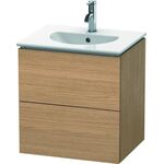 Duravit Waschtischunterbau L-CUBE 419x520x550mm europäische eiche