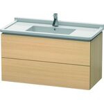 Duravit Waschtischunterbau L-CUBE 469x1020x558mm mediterrane eiche