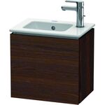Duravit Waschtischunterbau L-CUBE 294x420x400mm Ans re nussbaum gebürstet
