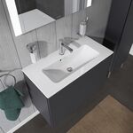 Duravit Möbel-WT ME by Starck compact m ÜL m HLB 830x400mm 1 Hahnloch weiß
