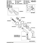 Keuco EH-WT-MI EDITION 400 UP Ausldg 165mm sw-chr gebü
