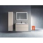 Duravit Hochschrank L-CUBE 400x243x1760mm Anschlag rechts taupe