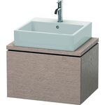 Duravit Konsolenunterschrank L-CUBE 400x620x477mm eiche kaschmir