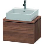 Duravit Konsolenunterschrank L-CUBE 400x620x477mm nussbaum natur