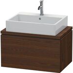 Duravit Konsolenunterschrank L-CUBE 400x720x477mm nussbaum gebürstet