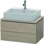 Duravit Konsolenunterschrank L-CUBE 400x720x477mm pine silver