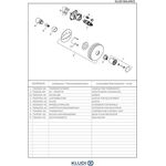 Kludi Thermostatarmatur BALANCE UP DN 20 chr