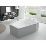 Hoesch Badewanne SPECTRA 1800x1200x480mm rechte Ausführung weiß