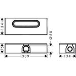 HG Grundkörper uBox universal für Duschrinnen Ablaufgehäuse, Standard