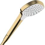 HG Handbrause Croma Select E 1jet EcoSmart 9 l/min polished gold
