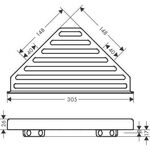HG Seifenablage AddStoris mattweiß
