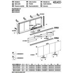 Keuco Spiegelschrank ROYAL MODULAR 2.0 Breite 2100mm Höhe 900mm Tiefe 160mm