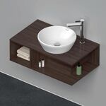 Duravit Waschtischunterbau D-NEO Compact 1 of Fach 260x800x480mm kastanie dunkel
