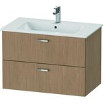 Duravit Waschtischunterbau XBASE 2 Schubk 552x800x475mm europäische eiche