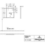 V&B Spiegel SUBWAY 3.0 600x750x47,5mm White Matt