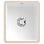 V&B Unterbauspüle SUBWAY 45 SU 375x440mm Handbet. stone white