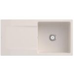 V&B Einbauspüle SILUET 60 FLAT 980x490mm Handbet. crema