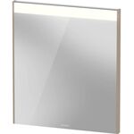 Duravit Spiegel BRIOSO 620x35mm, mit Beleuchtung leinen