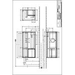 V&B Waschtischunterschrank FINION 1200x603x501mm Regal glos. wh glos. wh