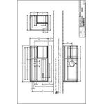 V&B Waschtischunterschrank FINION 1200x603x501mm Regal glos. wh glos. wh