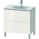 Duravit Waschtischunterbau L-CUBE 704x820x481mm weiß hochglanz