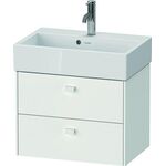 Duravit WT-Unterbau BRIOSO COMPACT 2 Schubkästen 442x584x389mm weiß matt
